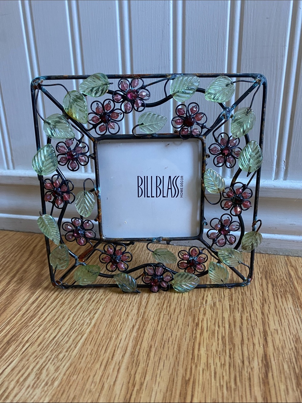 5 for $25! Vintage Metal Wire Beaded Picture Frame